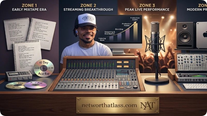 Chance the Rapper Net Worth Growth Timeline